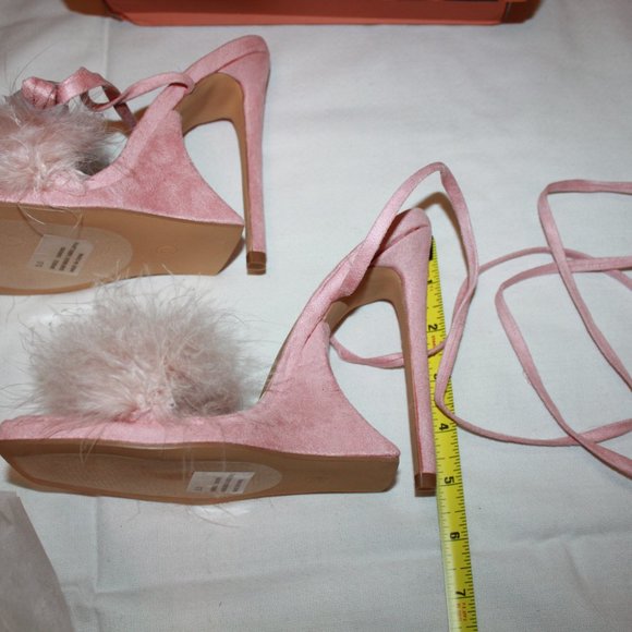 Super Cute Pink "Sorrenti" High Heels From Lemonade SHY8322 - Picture 2 of 11